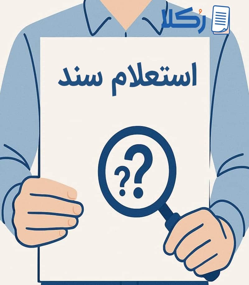 استعلام سند