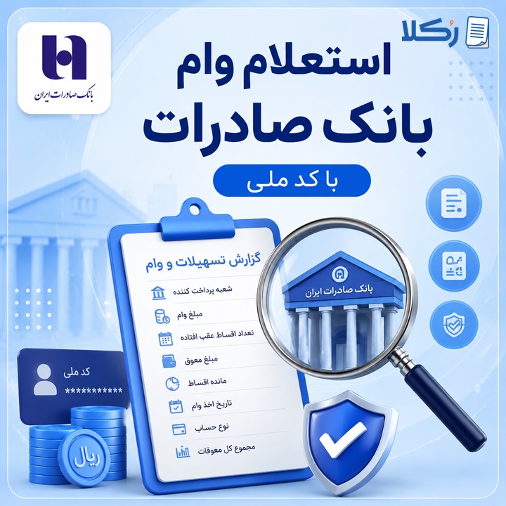 استعلام وام بانک صادرات