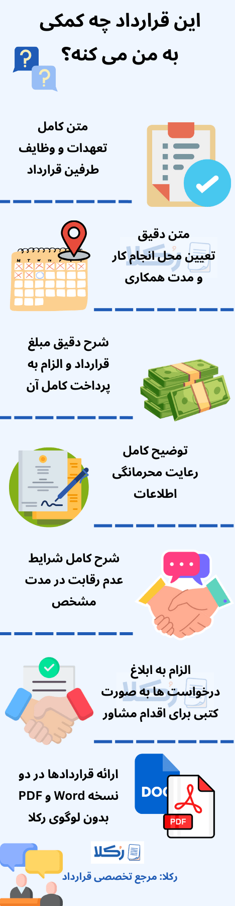 نمونه قرارداد مشاور مدیر عامل