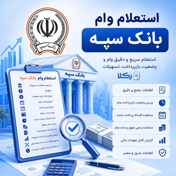 استعلام وام بانک سپه