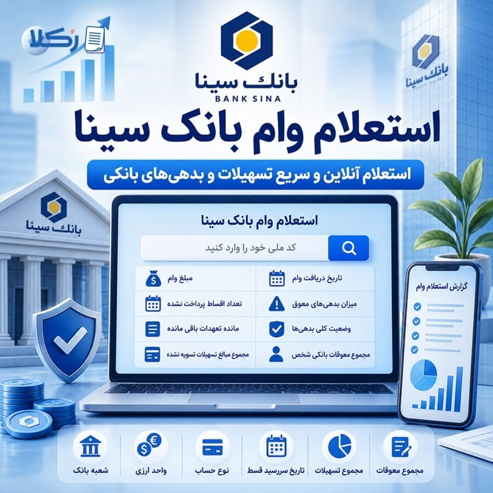 استعلام وام بانک سینا