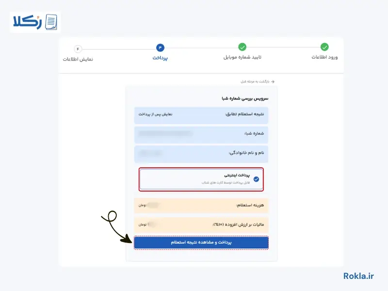 الگوریتم صحت شماره شبا
